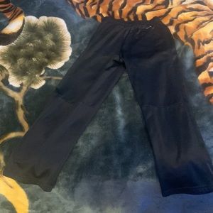 Therms-Fit Nike pants. Size: Large (Boys). Black color with white nike logo